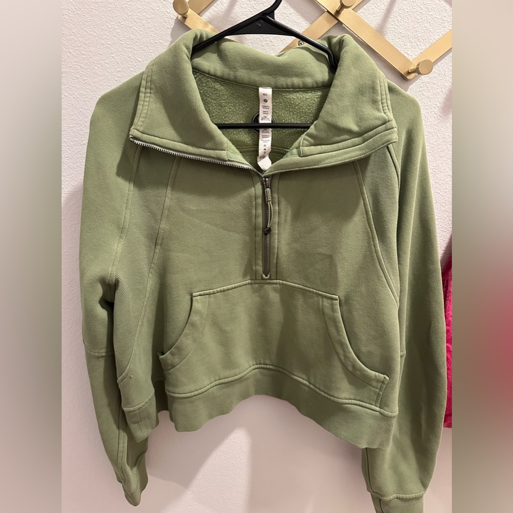 Lululemon Scuba Oversized Funnel-Neck Half Zip